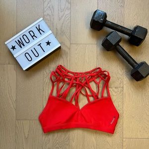 Reebok Medium Strappy Sports Bra